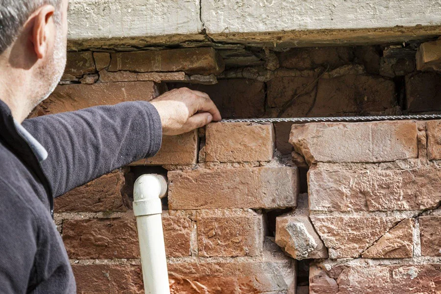 Cracked Wall Structural Repair Vienna VA