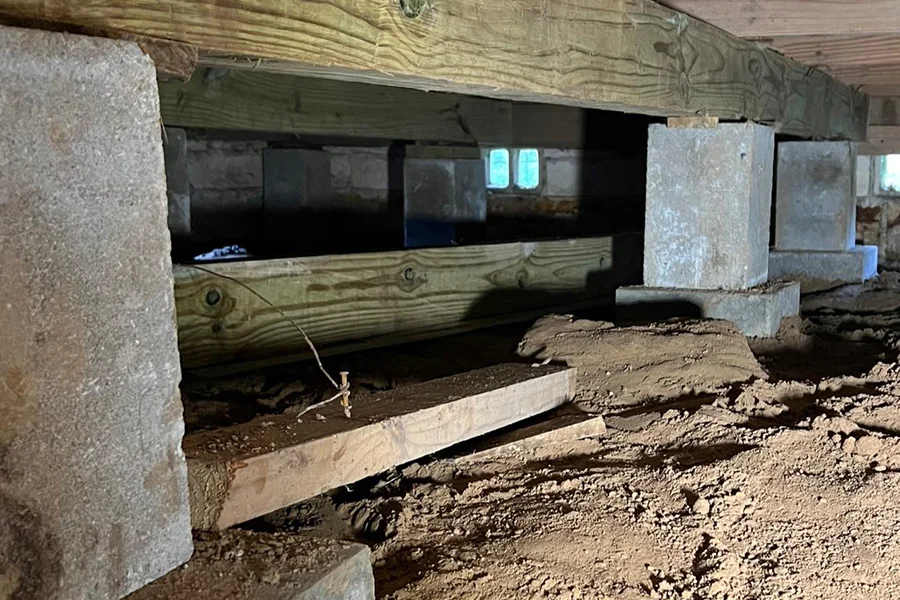 Pier and Beam or Block and Base Foundation Repair Vienna VA